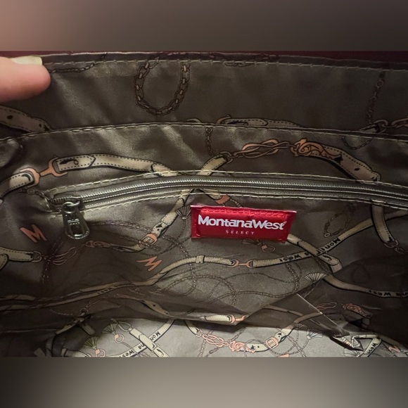 Montana West Fuchsia Large Tote - Picture 13 of 15